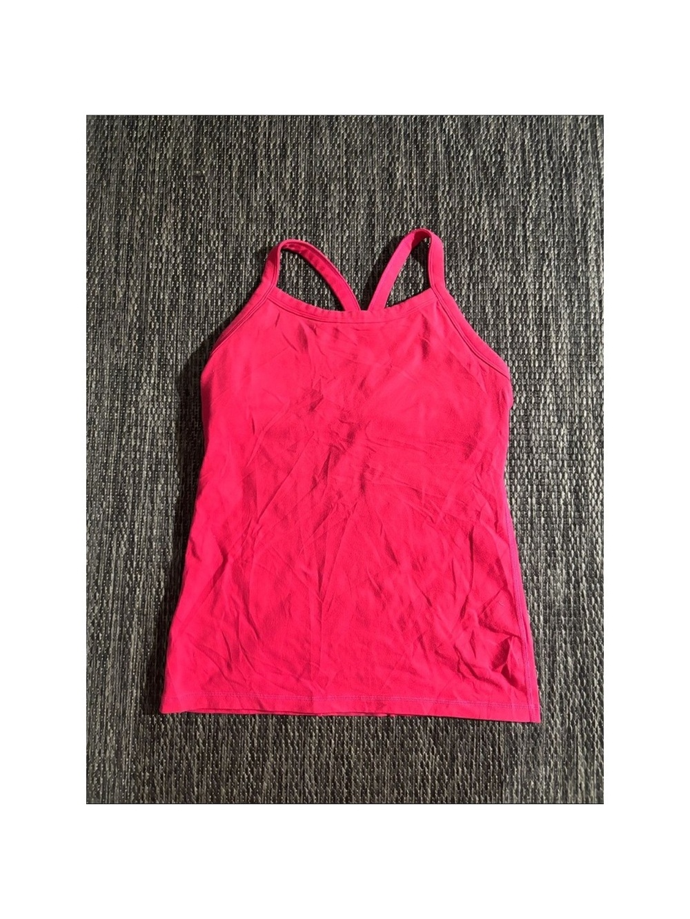 Lululemon Racerback Tank Top Pink Size 8